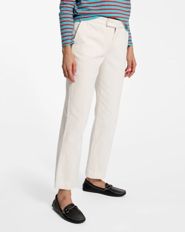 Chloe Corduroy Pant Oyster