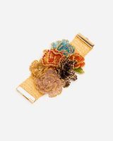 Flower Crochet Bracelet Multi