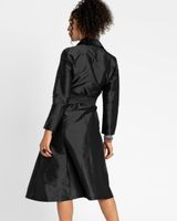 Lucille Wrap Dress Black
