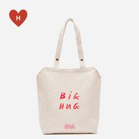 *DONATE TO A HEALTHCARE HERO* Big Hug Canvas Tote by Mary Matson