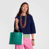 Margo Tote Naplak Leather Green Oyster