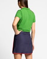 Scooter Skirt Navy Red
