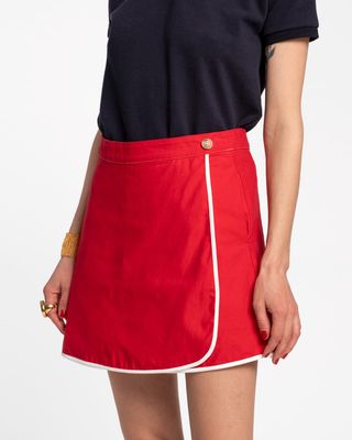 Scooter Skirt Red Oyster