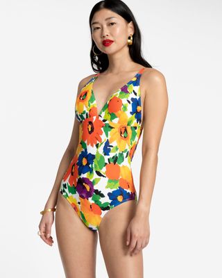 Reese One Piece Swimsuit Floral Explosion
