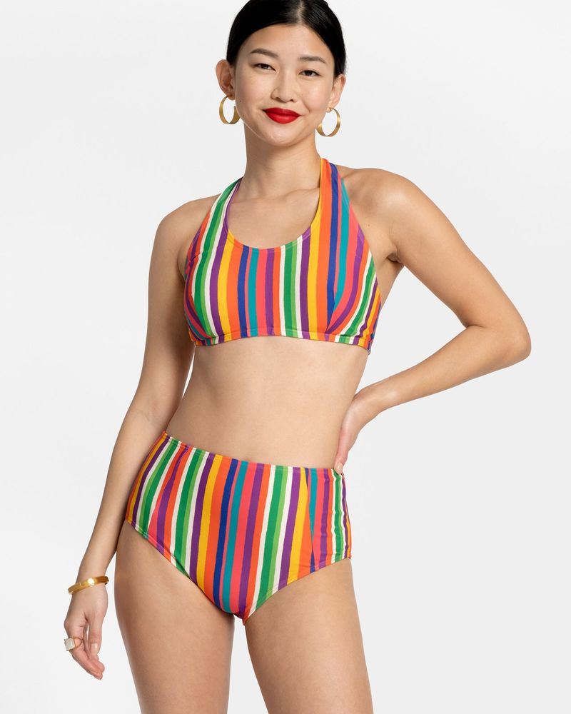 Frances Valentine Addy Two Piece Swimsuit Candy Stripe