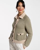 Archie Cardigan Natural Green