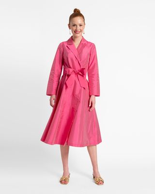 Lucille Wrap Dress Pink