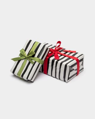 Painterly Stripe Gift Wrap Paper
