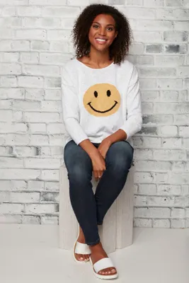 HAPPY FACE SWEATER