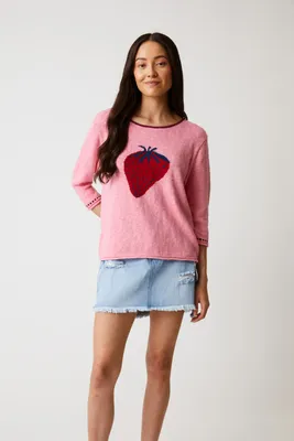 STRAWBERRY FIELDS SWEATER