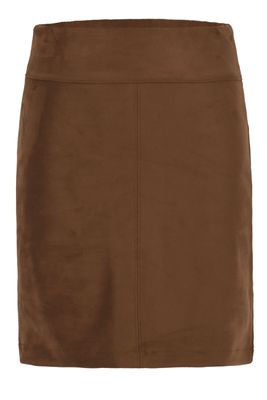 Faux Suede Skirt