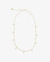 Pearl Gold Bead Necklace