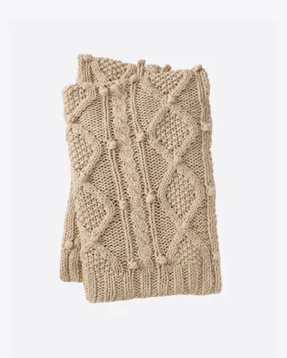 Cable Knit Throw Blanket