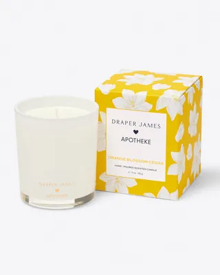 DJ x Apotheke Orange Blossom Cedar Candle