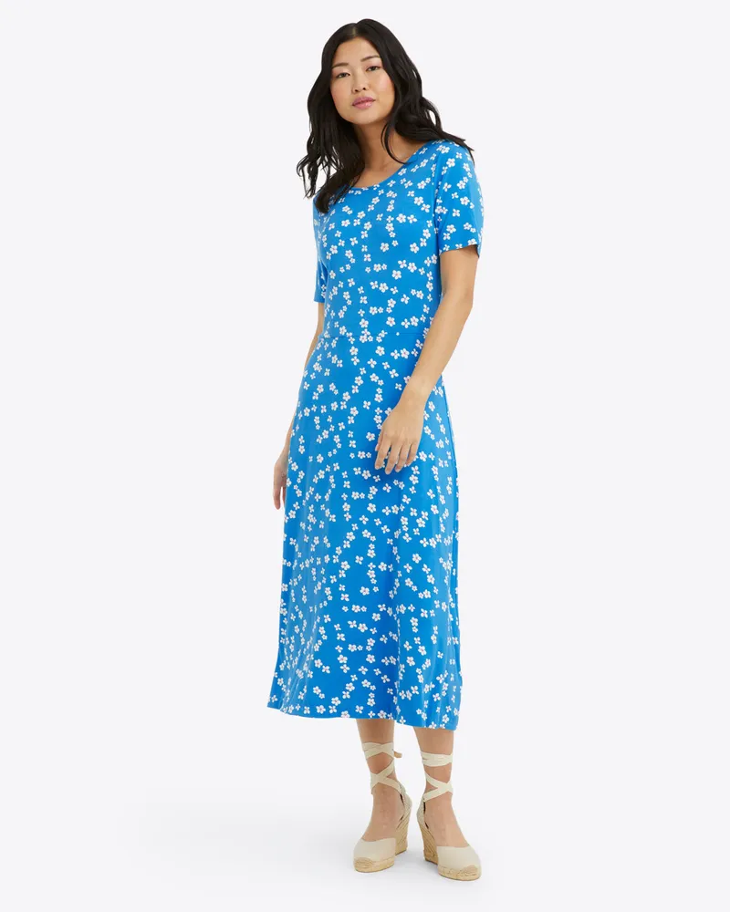 Draper James Tammy T-Shirt Dress Ditsy Daisy