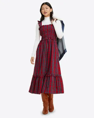 Kimberly Smocked Dress Angie Plaid