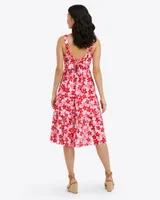 Martie Tie Back Dress Flying Daisies
