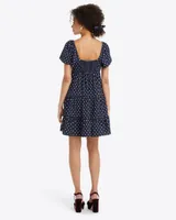 Emily Mini Dress Polka Dot