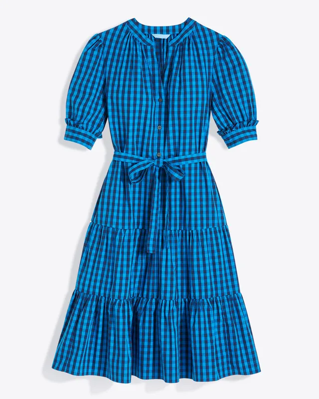 Draper James Dolly Gingham Shirt Dress // Friday Charades - Style