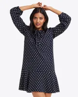 Rosanne Shift Dress Polka Dot