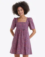 Dottie Babydoll Dress Ditsy Poppy