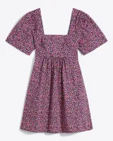 Dottie Babydoll Dress Ditsy Poppy