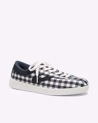 DJ x Tretorn Nylite Plus Navy Gingham Canvas