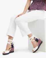 Ophelia Espadrilles Red, White, and Blue