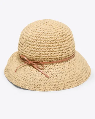 Raffia Bucket Hat