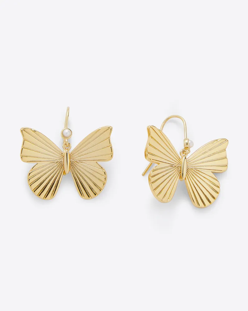 Butterfly Drop Earrings