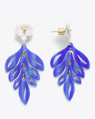 Magnolia Leaf Earrings