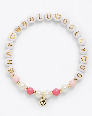 What Would Dolly Do Beaded Bracelet