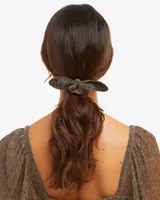 Lurex Knot Scrunchie