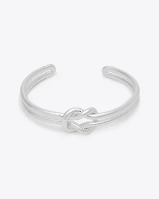 Knot Bracelet in Silver