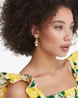 Upside Down Flower Earring