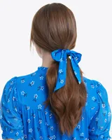 Tie Scarf Scrunchie in Daisy