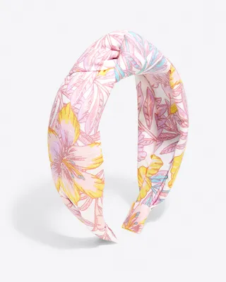 Knot Headband in Lily Floral