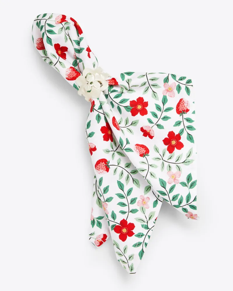 Napkins in Strawberry Field, set of 4