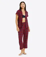 Linda Pajama Set Angie Plaid