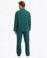 Men's Printed Fleece Pajama Pant