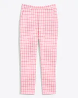 Elle Pants Windowpane Plaid