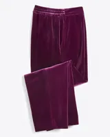 Straight Leg Pants Velvet