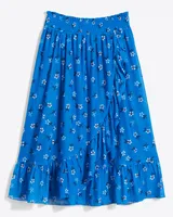 Faux Wrap Ruffled Skirt Daisy