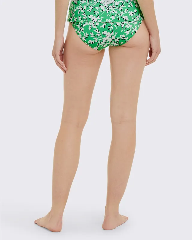 The Sarah Pleated Bikini Swim Bottom – The County Emporium