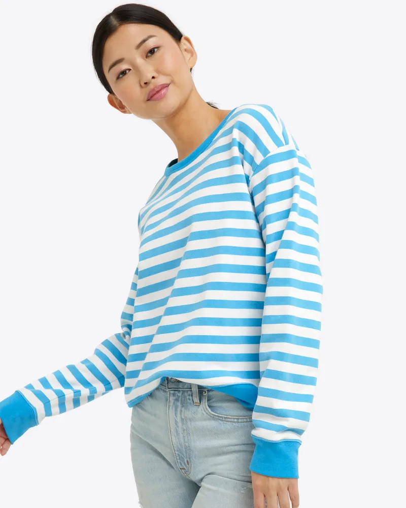 Kelsea Sweatshirt Awning Stripe