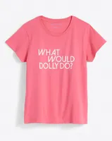 What Would Dolly Do Pink T-Shirt