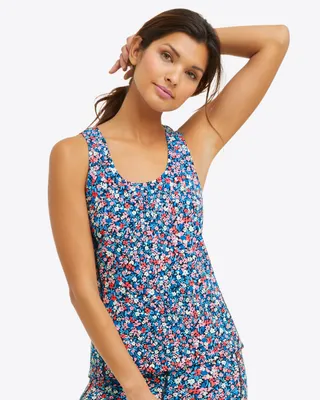 Tank Allover Ditsy Floral