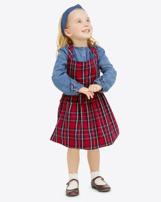 Kid's Apron in Angie Plaid