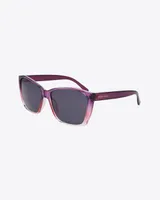 Lea Sunglasses in Plum Gradient