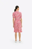 Nanci Knit Dress Pink Shadow Floral